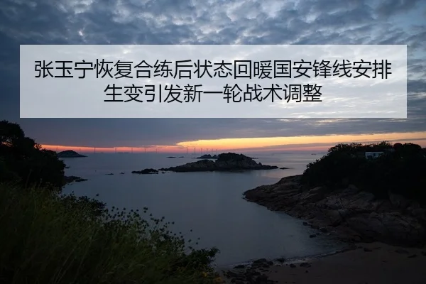 张玉宁恢复合练后状态回暖国安锋线安排生变引发新一轮战术调整